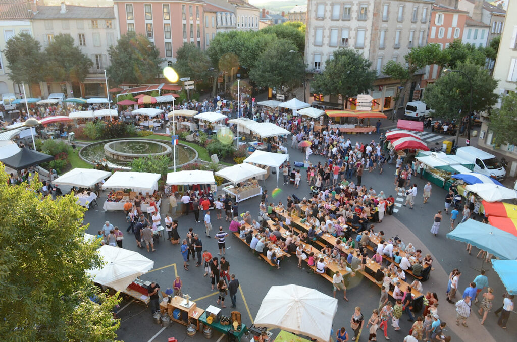 Les marchés autour de Millau